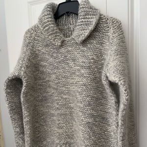 Hand knit Wool Sweater